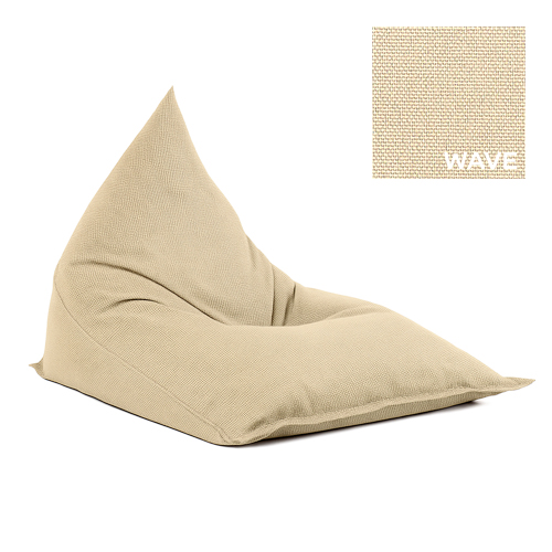 Pouf Cuddle (XL) - Materiale Wave - 175 x 140 x h 90 cm