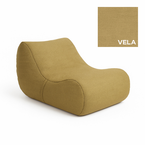 Lounge Hush -Materiale Vela - 135 x 80 x  h 58 cm (altezza seduta 32 cm)