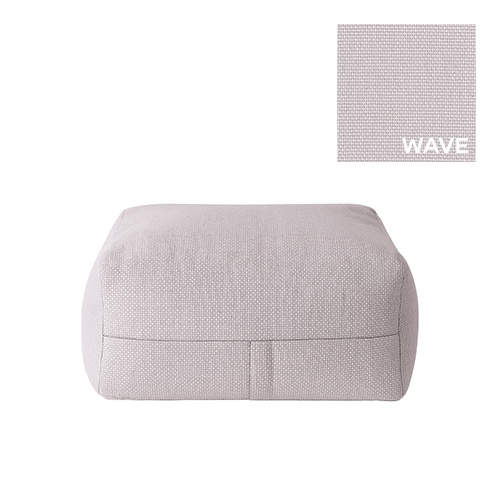 Pouf Hush - Materiale Wave - 80 x 80 x h 35 cm