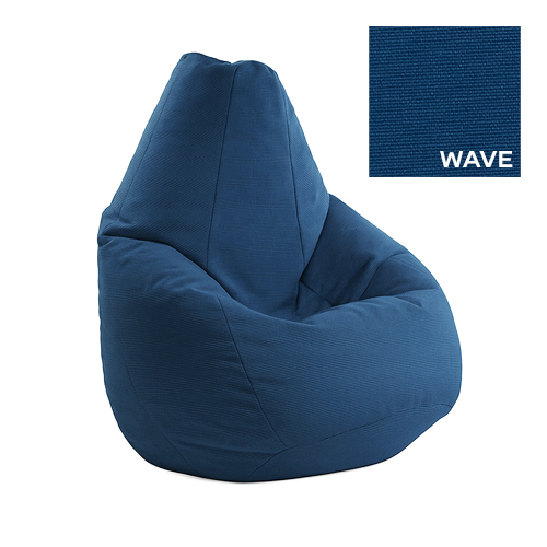 Pouf Nook (XL) - Materiale Wave - 110 x h 100 cm