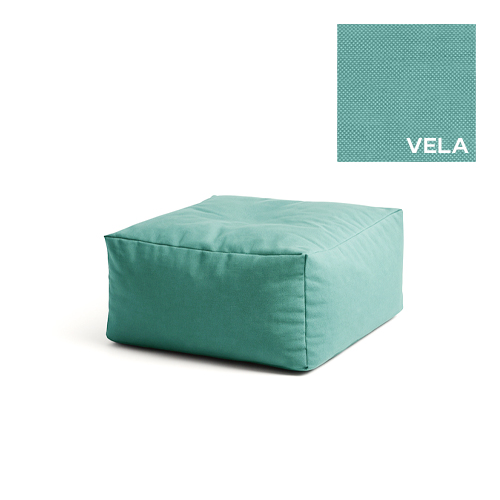 Pouf Soft Cube (M) - Materiale Vela - 70 x h 45 cm